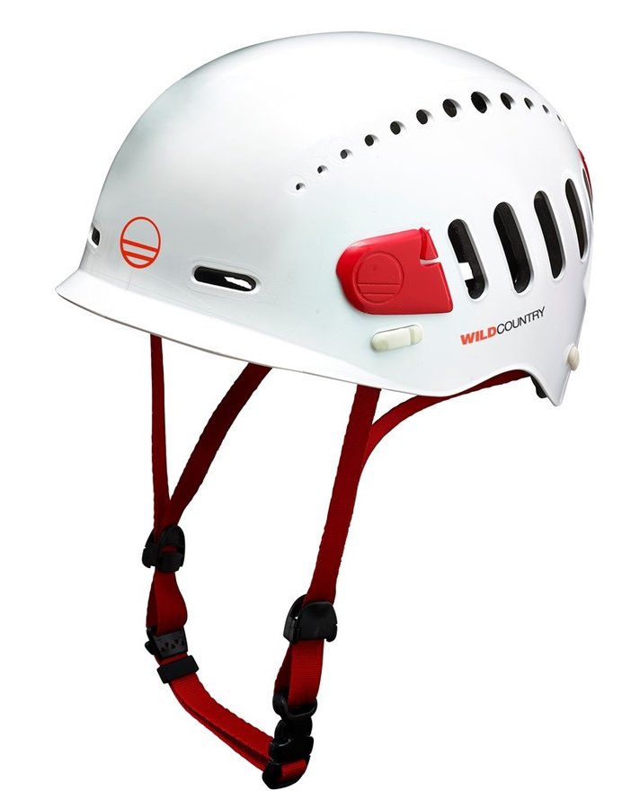 Horolezecká helma - Wild Country Fusion Barva: Červená
