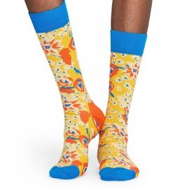 Žluté pánské ponožky Happy Socks - velikost 36-40 EU