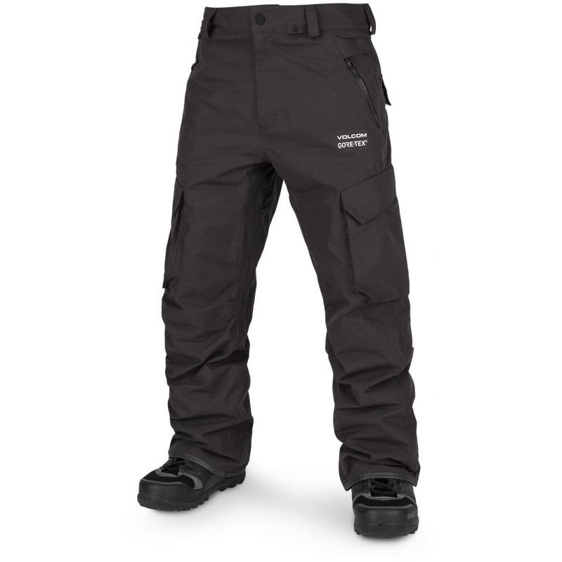 Černé pánské snowboardové kalhoty Volcom - velikost XL