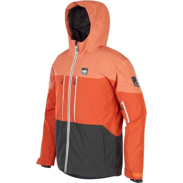 Oranžová pánská lyžařská bunda Picture