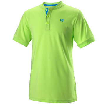 Zelené dětské chlapecké nebo dívčí tenisové tričko Wilson