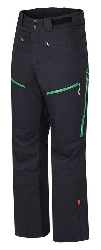 Černé pánské lyžařské kalhoty Hannah - velikost XL