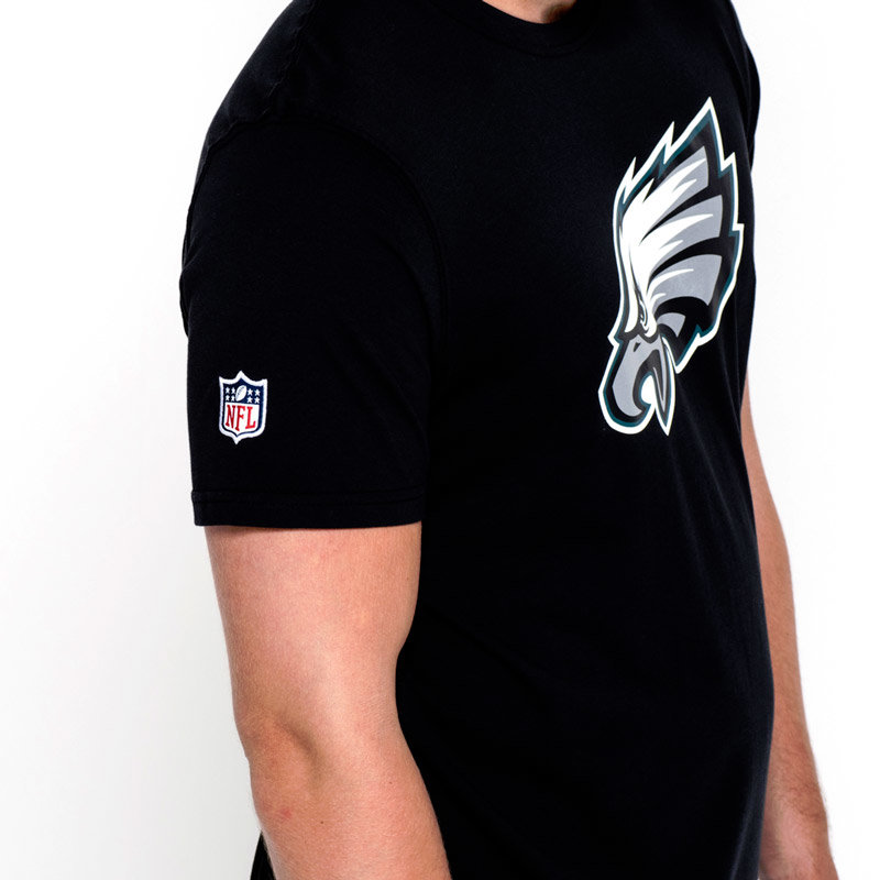 Černé pánské tričko s krátkým rukávem &amp;quot;Philadelphia Eagles&amp;quot;, New Era - velikost XXL