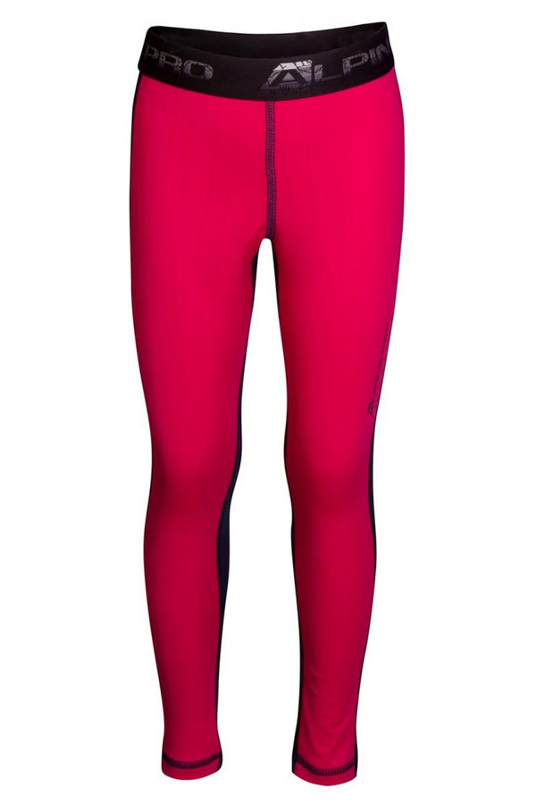 Růžové dívčí funkční kalhoty Alpine Pro