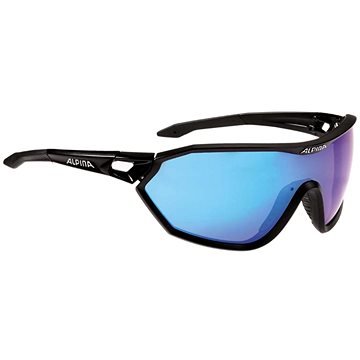 Černé cyklistické brýle Alpina