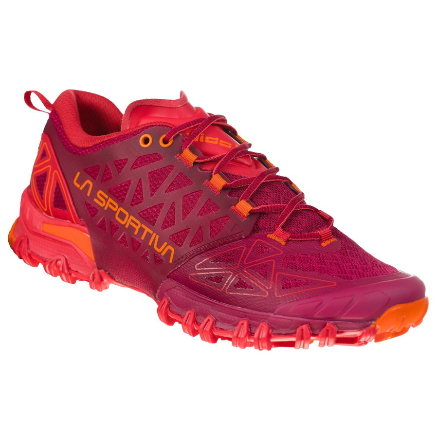 Červené dámské běžecké boty La Sportiva