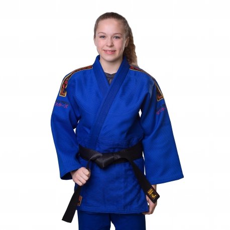 Modré kimono na judo MASUTAZU - velikost 190