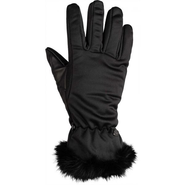 Černé dámské zimní rukavice Willard - velikost XL