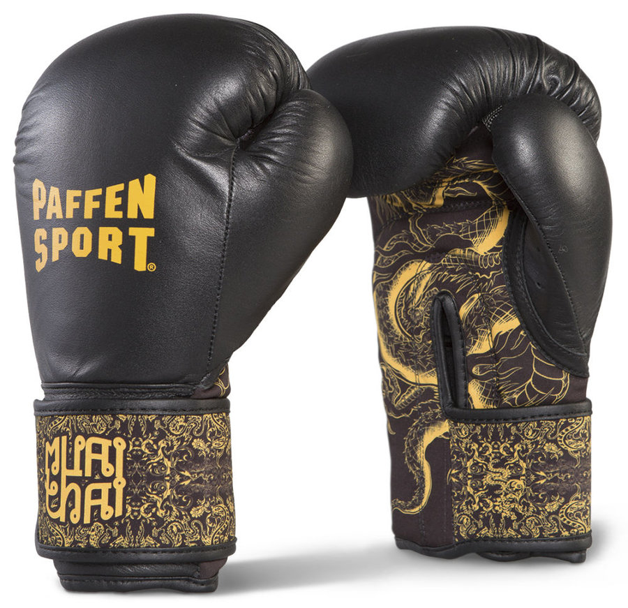 Černé boxerské rukavice Paffen Sport - velikost 14 oz