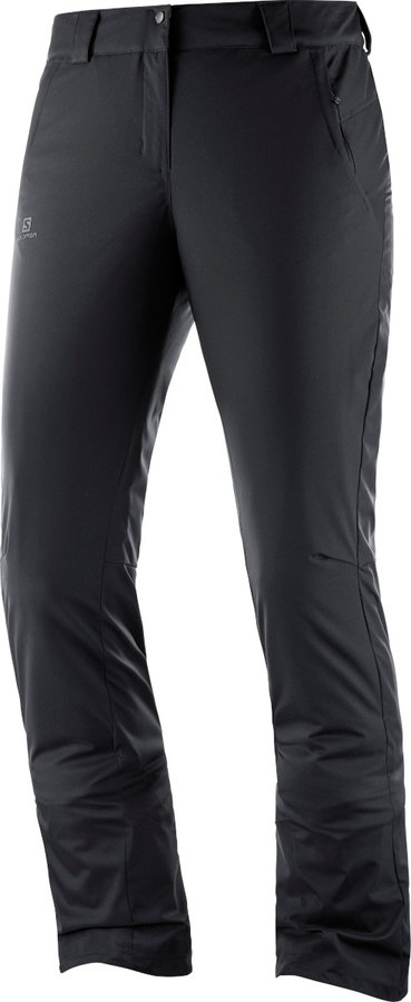 Černé dámské lyžařské kalhoty Salomon - velikost L