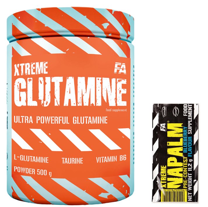 L-Glutamin Fitness Authority - 500 g