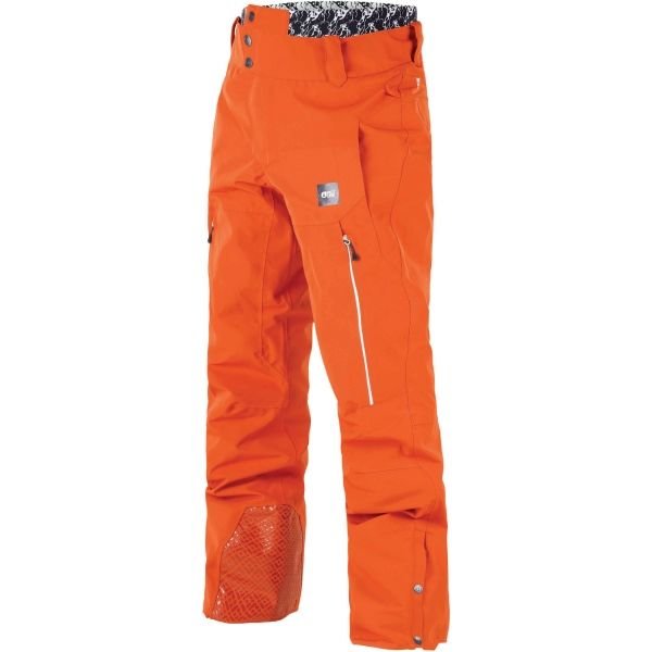Oranžové pánské lyžařské kalhoty Picture