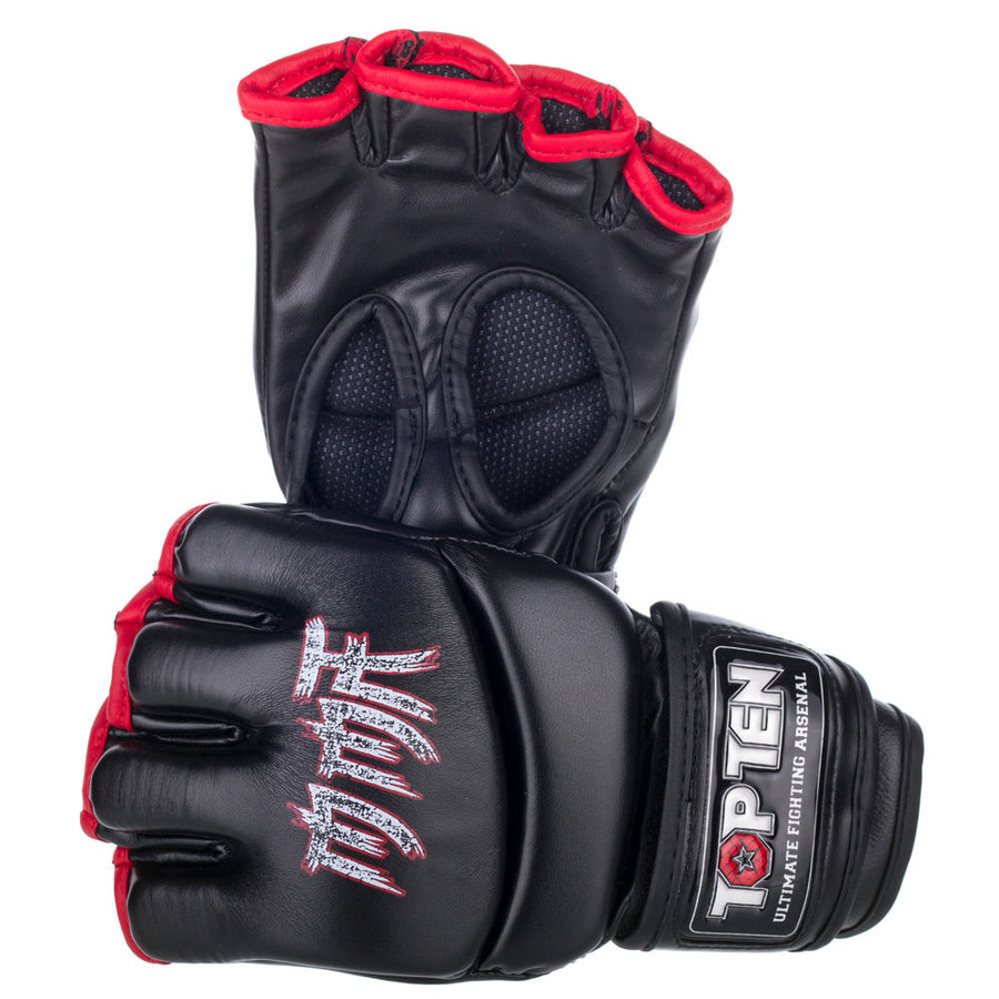 Černé MMA rukavice Top Ten - velikost XL