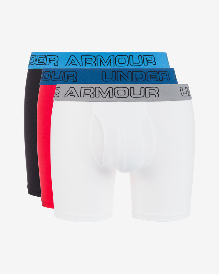 Různobarevné pánské boxerky Under Armour - velikost S - 3 ks