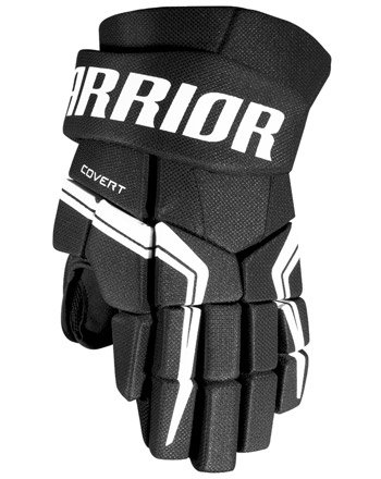Černé hokejové rukavice - junior Covert QRE5, Warrior