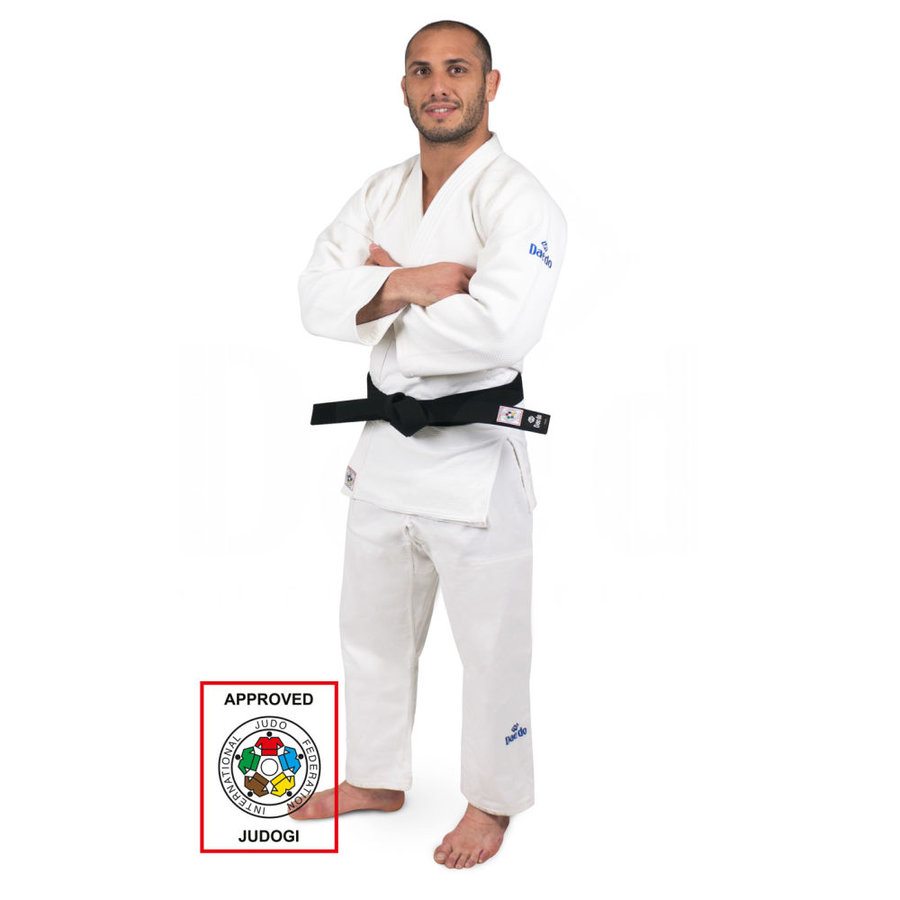 Bílé kimono na judo Hayashi - velikost 180