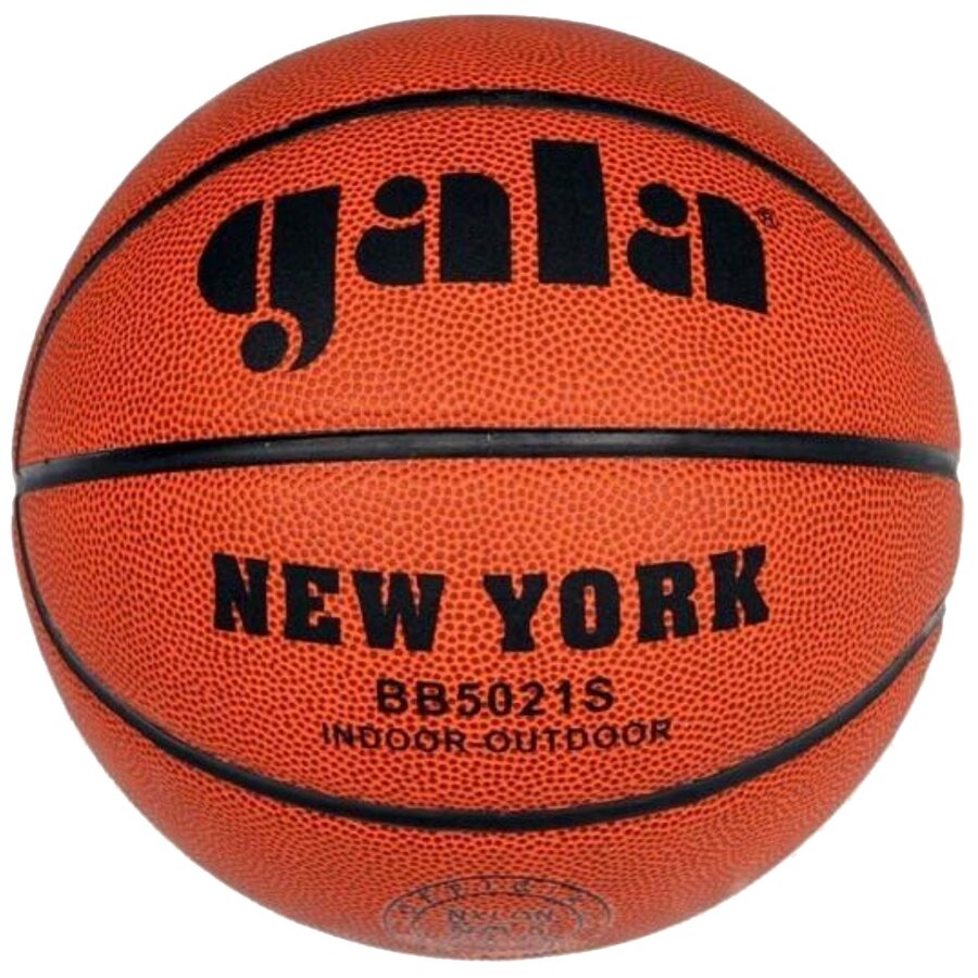 Oranžový basketbalový míč New York, Gala - velikost 5