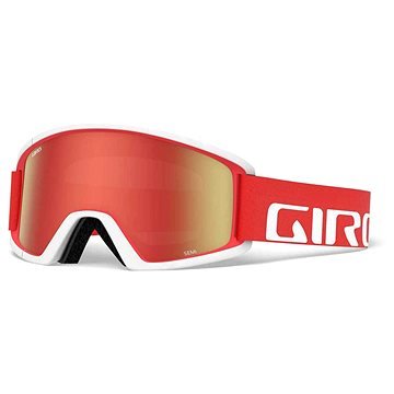 Bílo-červené pánské lyžařské brýle Giro