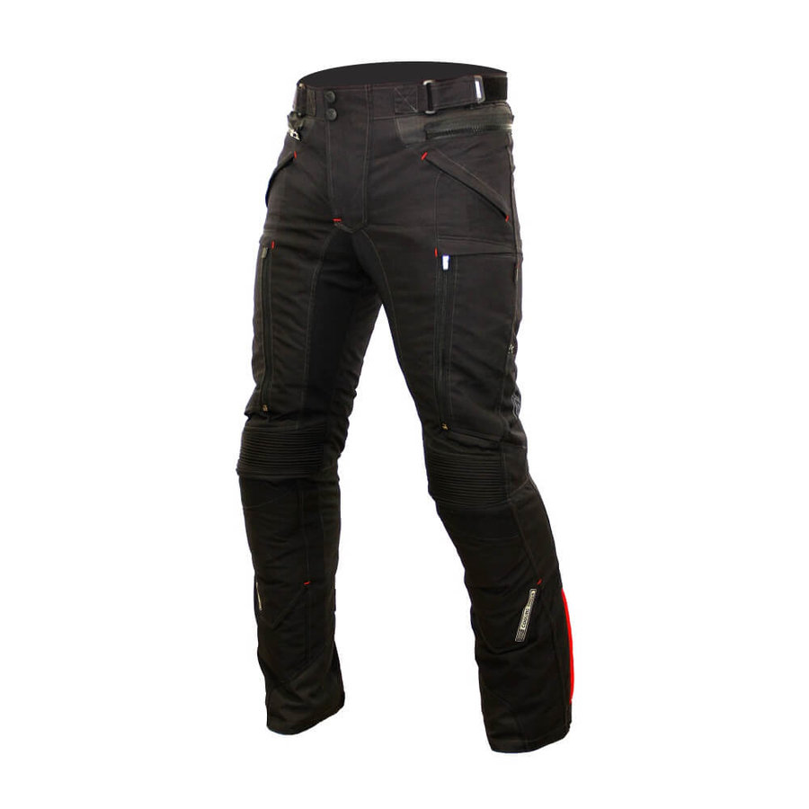 Černé pánské motorkářské kalhoty Nautic, Spark