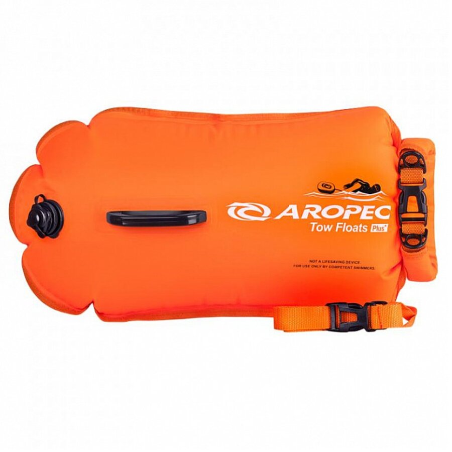 Oranžová nafukovací plavecká bójka Aropec