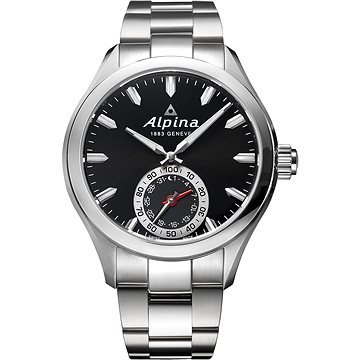 Stříbrné chytré pánské hodinky AL-285BS5AQ6B, Alpina