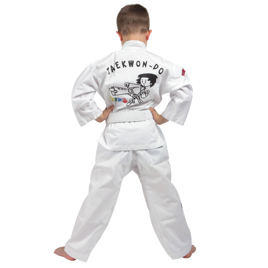 Bílé kimono na taekwondo Top Ten - velikost 130
