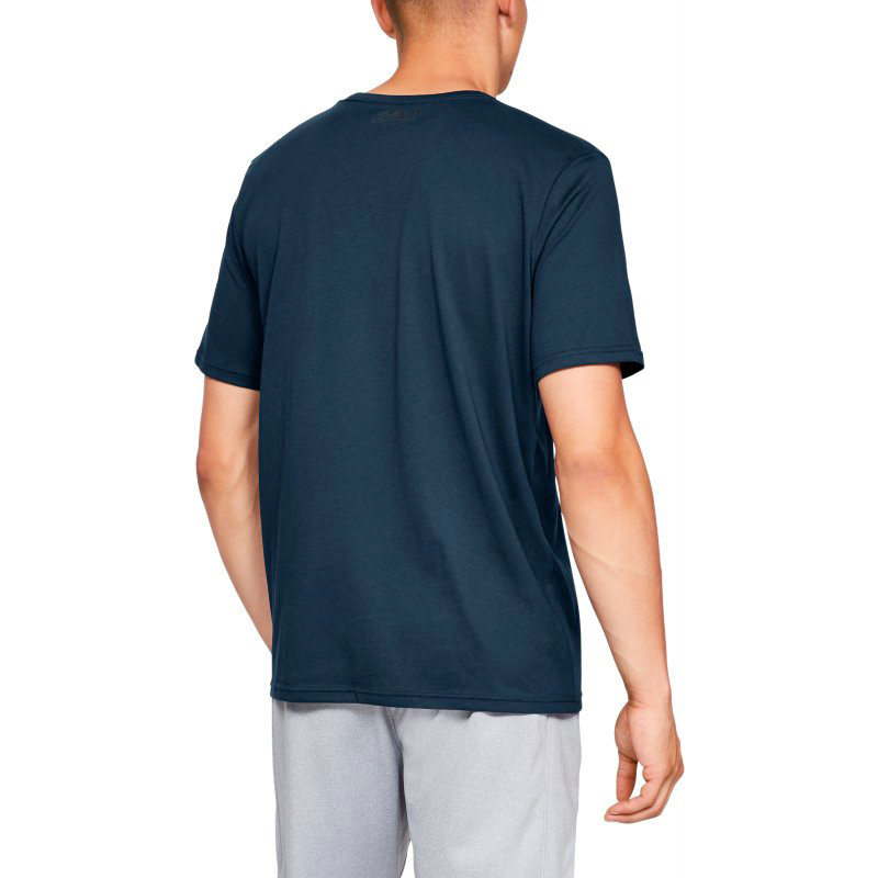 Modré pánské tričko s krátkým rukávem Under Armour - velikost S