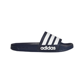 Modré pánské pantofle Adidas - velikost 47 1/3 EU