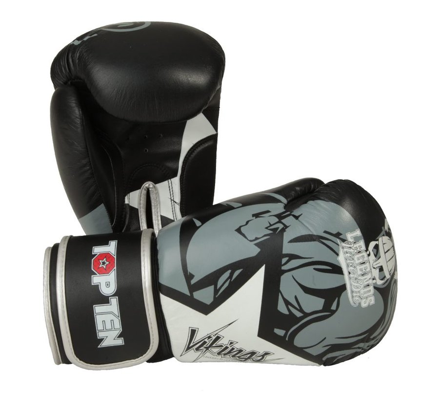 Černé boxerské rukavice Top Ten - velikost 12 oz