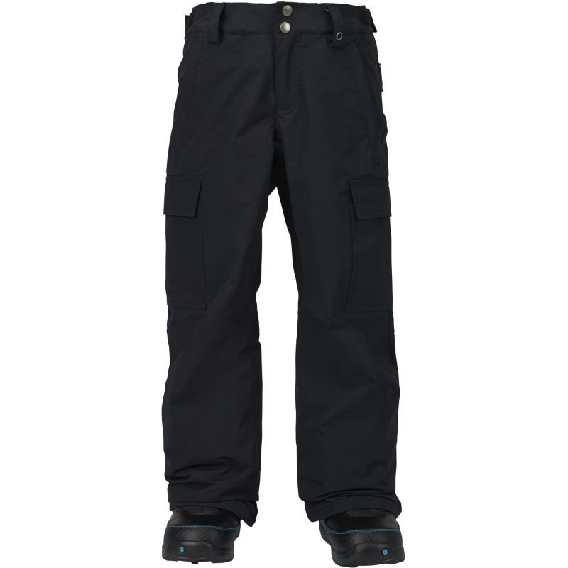 Černé dětské snowboardové kalhoty Burton - velikost L