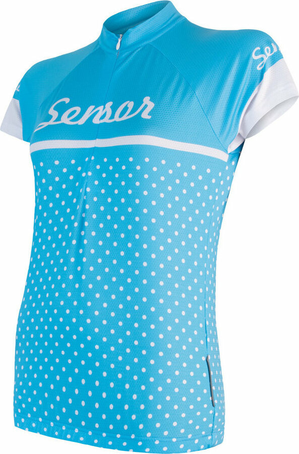 Modrý dámský cyklistický dres Sensor - velikost M