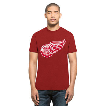 Červené pánské tričko s krátkým rukávem "Detroit Red Wings", 47 Brand