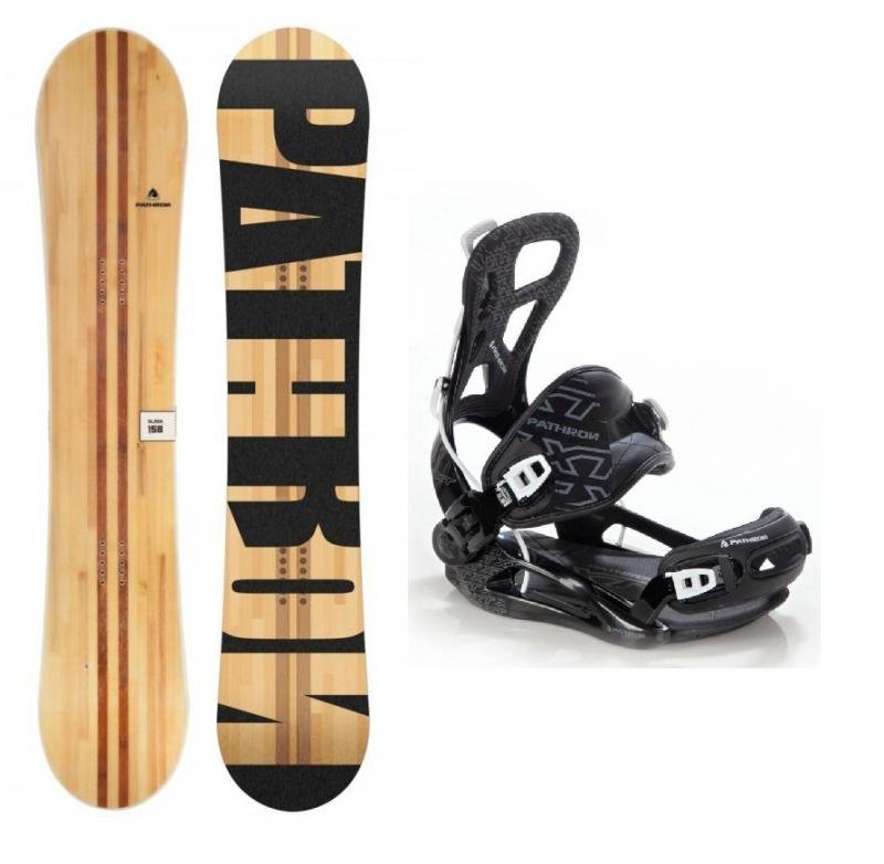 Snowboard s vázáním Pathron - délka 152 cm