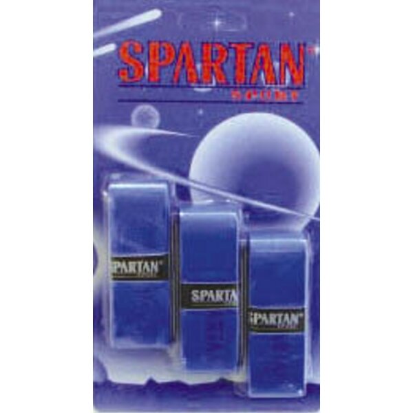 Modrá tenisová omotávka Soft, Spartan - 3 ks