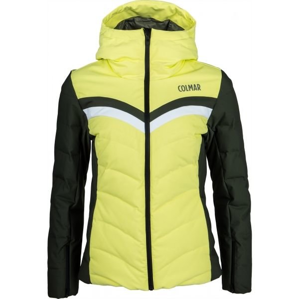 Černo-žlutá dámská lyžařská bunda Colmar - velikost 36