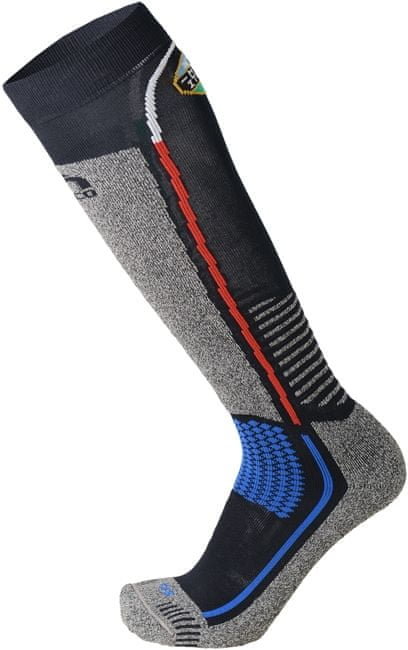 Šedé lyžařské ponožky Mico