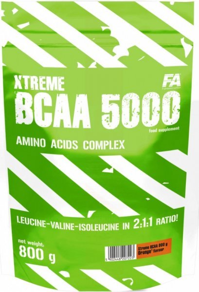 BCAA - Xtreme BCAA 5000 - Fitness Authority Brusinka 800g