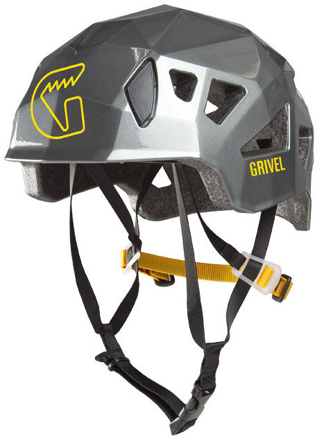 Stříbrná dámská horolezecká helma Stealth, Grivel - velikost 54-62 cm