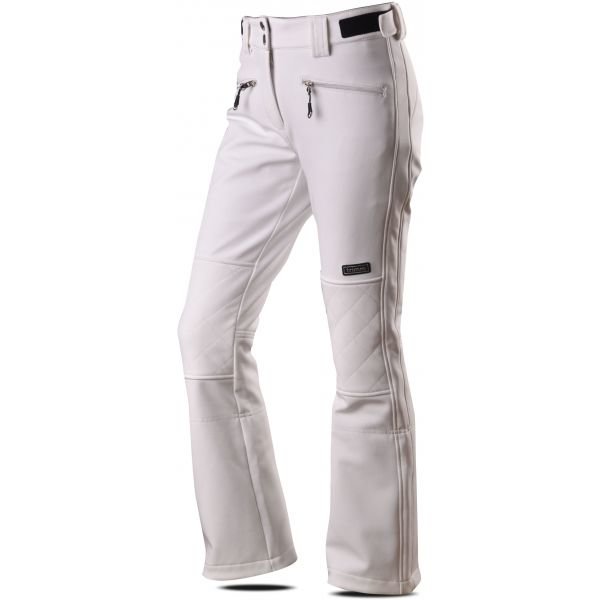 Bílé dámské lyžařské kalhoty Trimm