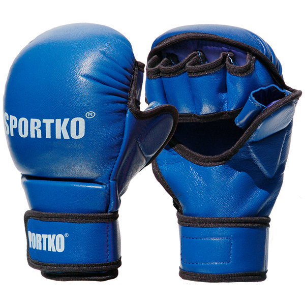 Modré MMA rukavice SportKO
