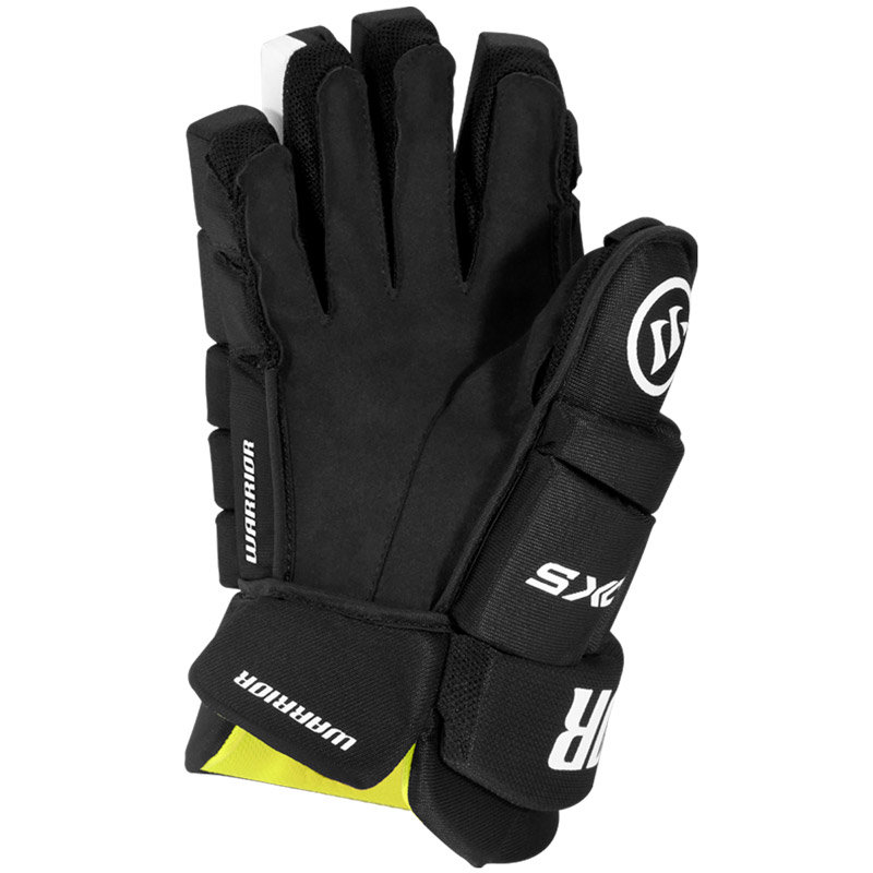 Černé hokejové rukavice - senior Warrior - velikost 14&amp;quot;