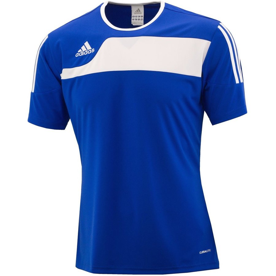 Modrý fotbalový dres Autheno, Adidas - velikost S