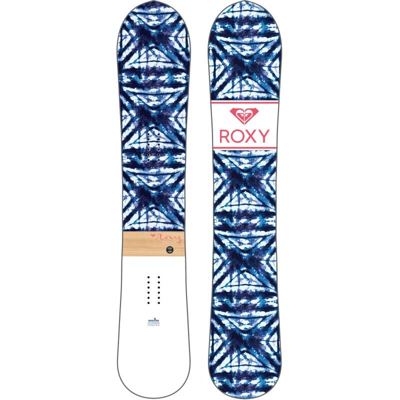 Modrý snowboard bez vázání Roxy - délka 146 cm