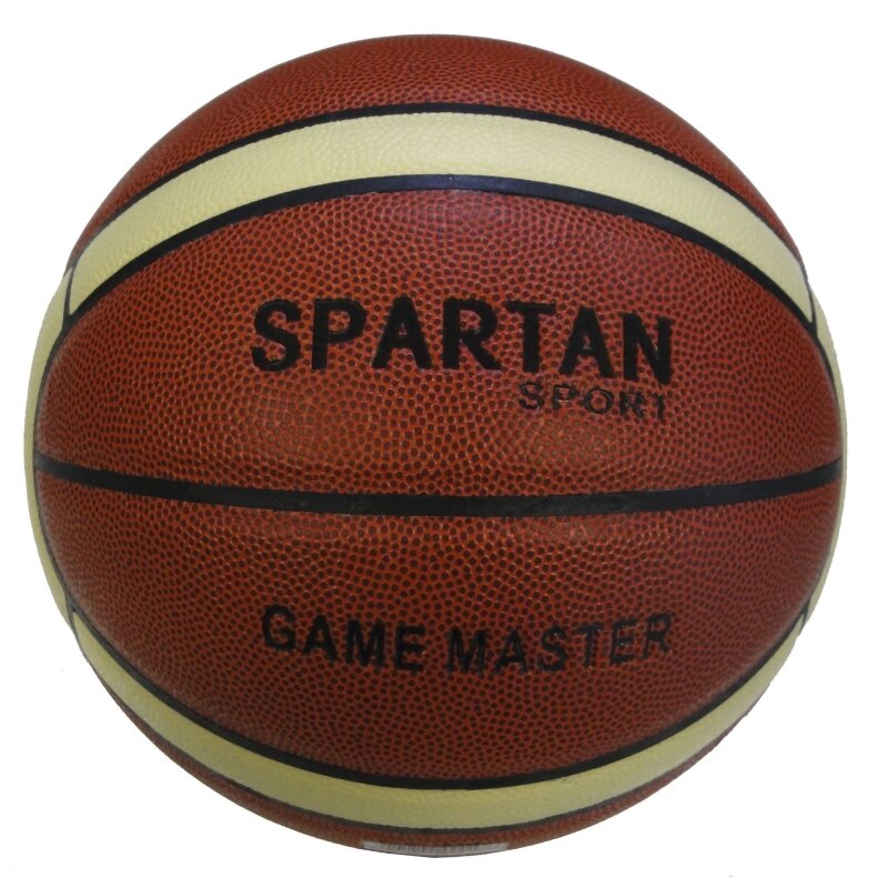 Oranžovo-žlutý basketbalový míč Game Master, SPARTAN SPORT - velikost 7