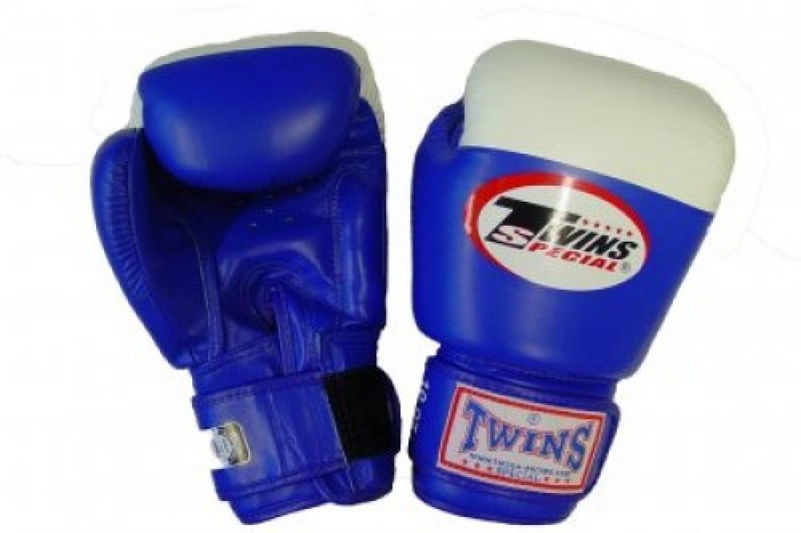 Modré boxerské rukavice Twins - velikost 10 oz