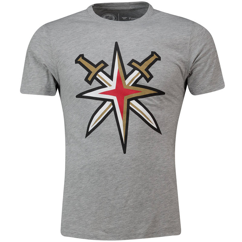Šedé pánské tričko s krátkým rukávem &amp;quot;Vegas Golden Knights&amp;quot;, Fanatics - velikost XL