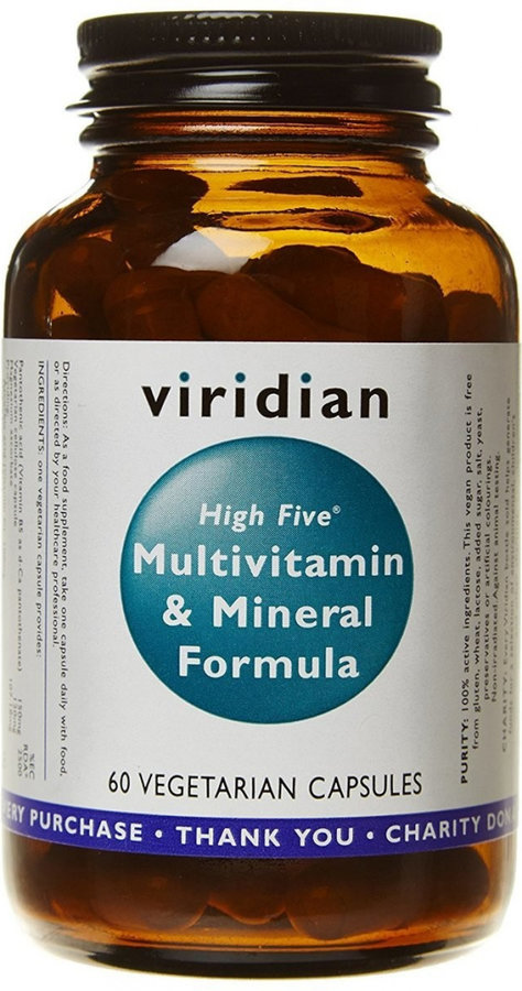 Multivitamín VIRIDIAN - 60 ks