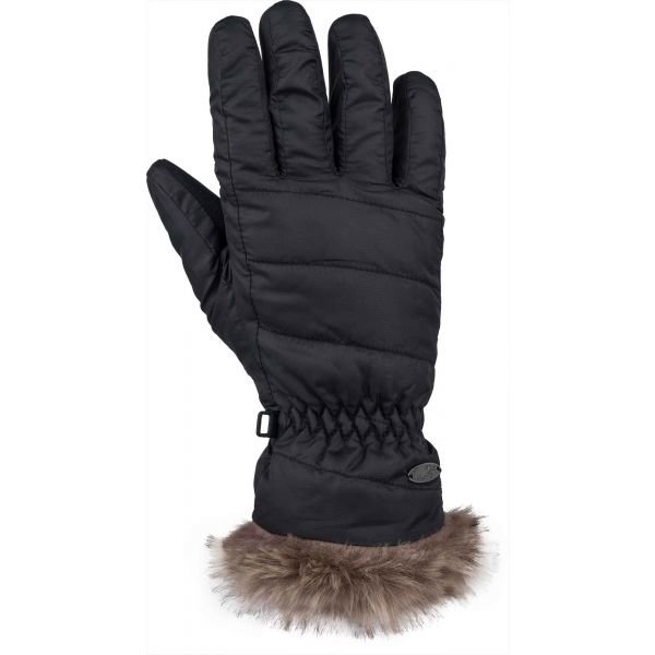 Černé dámské zimní rukavice Willard - velikost M