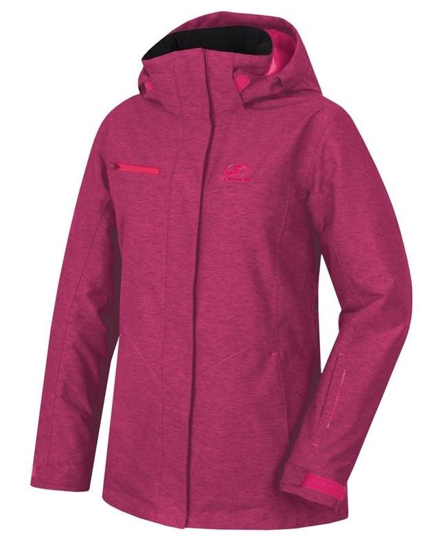 Růžová dámská lyžařská bunda Hannah - velikost 36