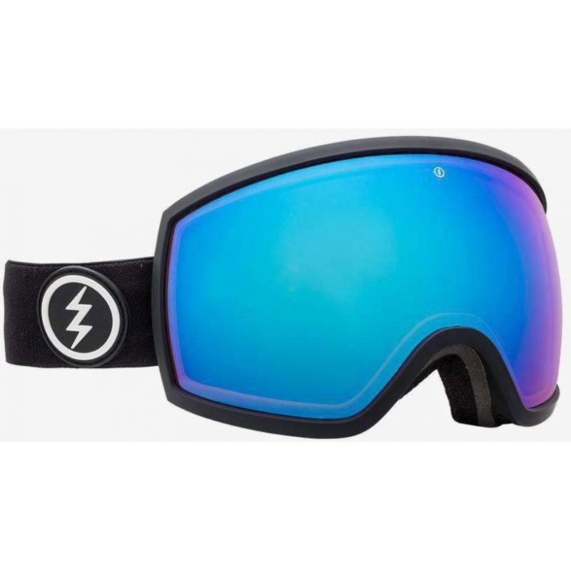 Černé brýle na snowboard Electric